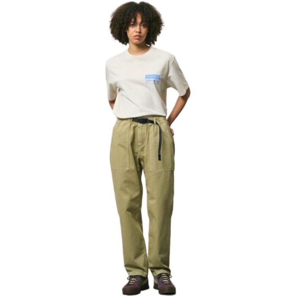 Gramicci | Loose Tapered Ridge Pants Khaki Green Size M 100% Cotton